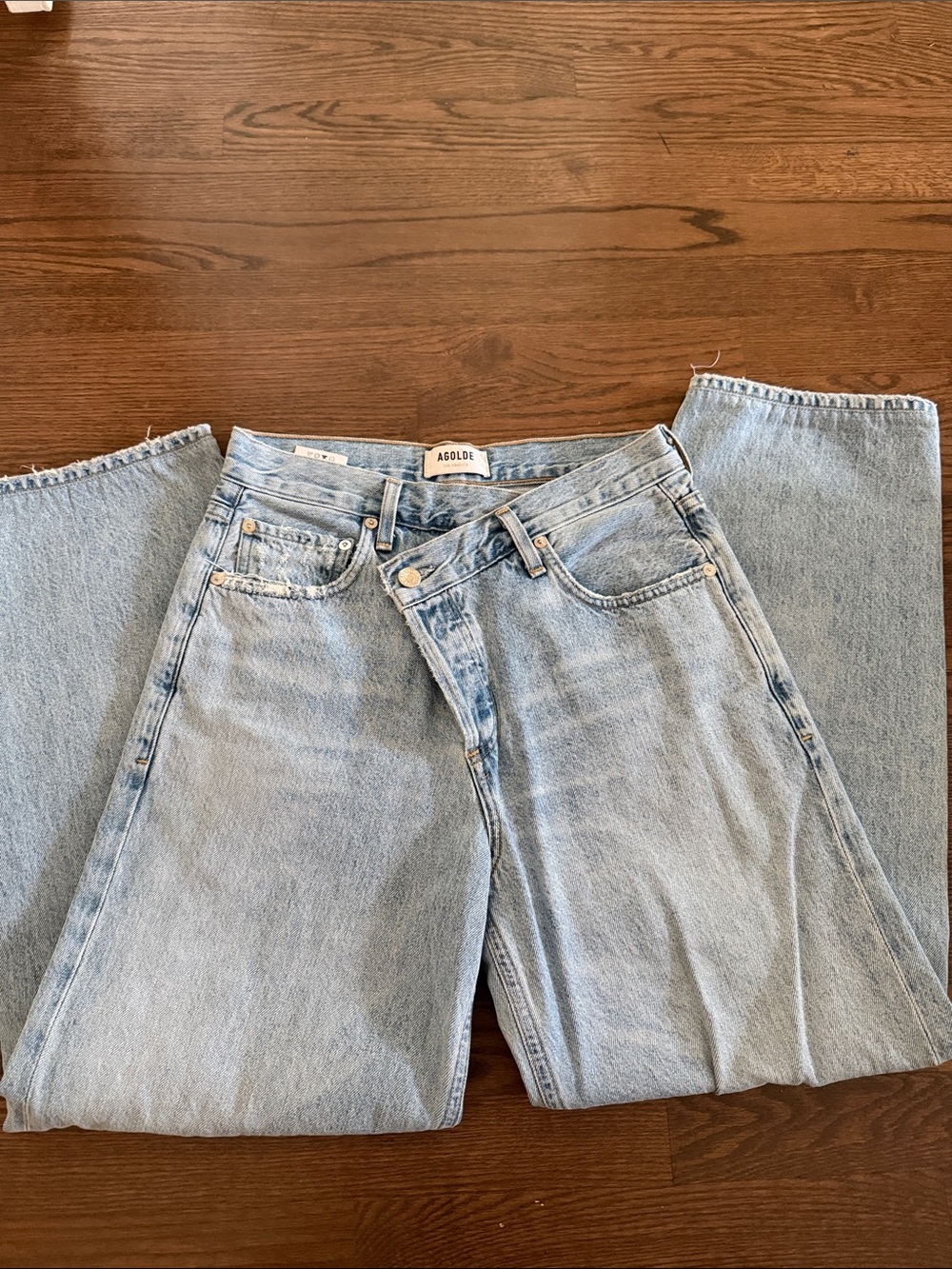 Agolde Light Wash Relaxed Men’s Jeans